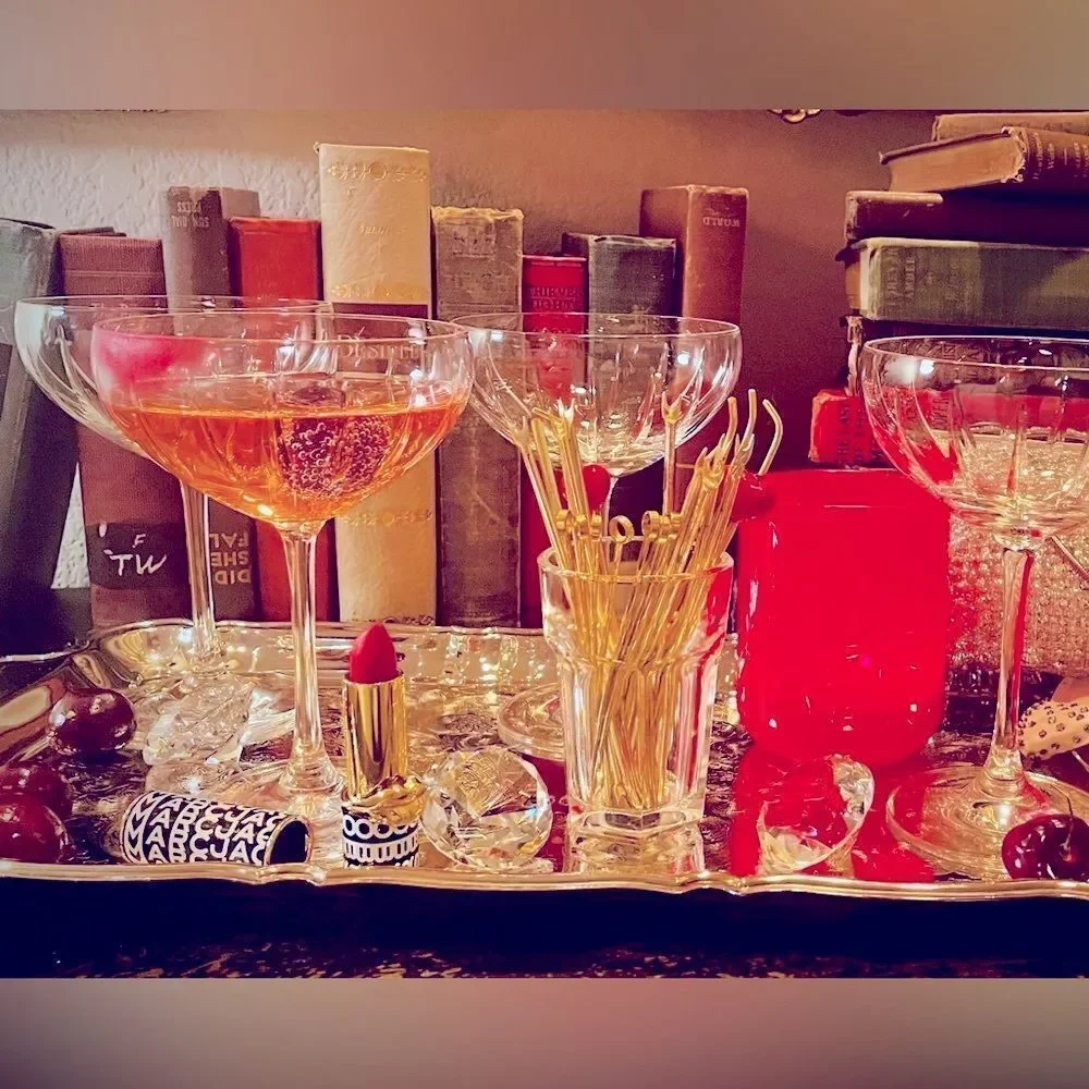 ♥️Schott Zwiesel crystal coupé glasses, set of four NWOT.
